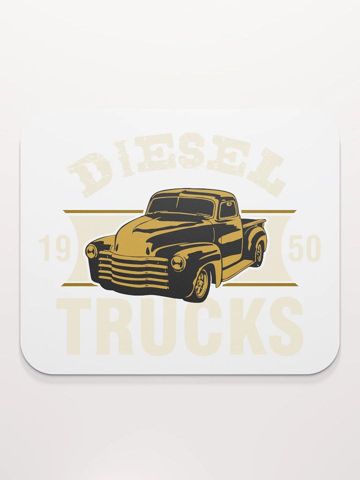 Vintage Diesel Truck Mouse Pad product image (2)