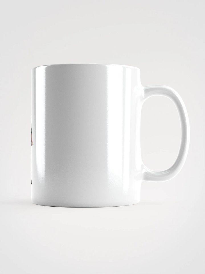 White Glossy Mug | AI Design FREE PALESTINA product image (2)
