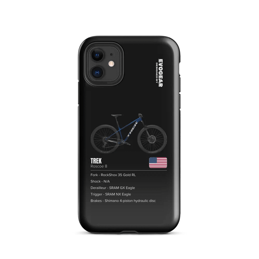 Black Roscoe 8 iPhone Case product image (47)