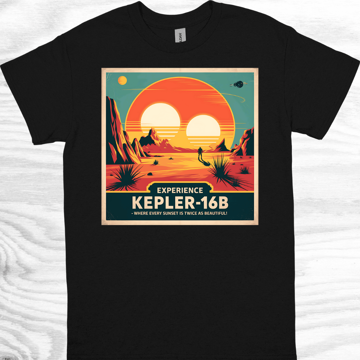 Kepler-16b Travel Poster product image (1)
