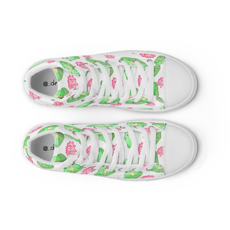 Kawaii Froggie Womens Hightops product image (9)