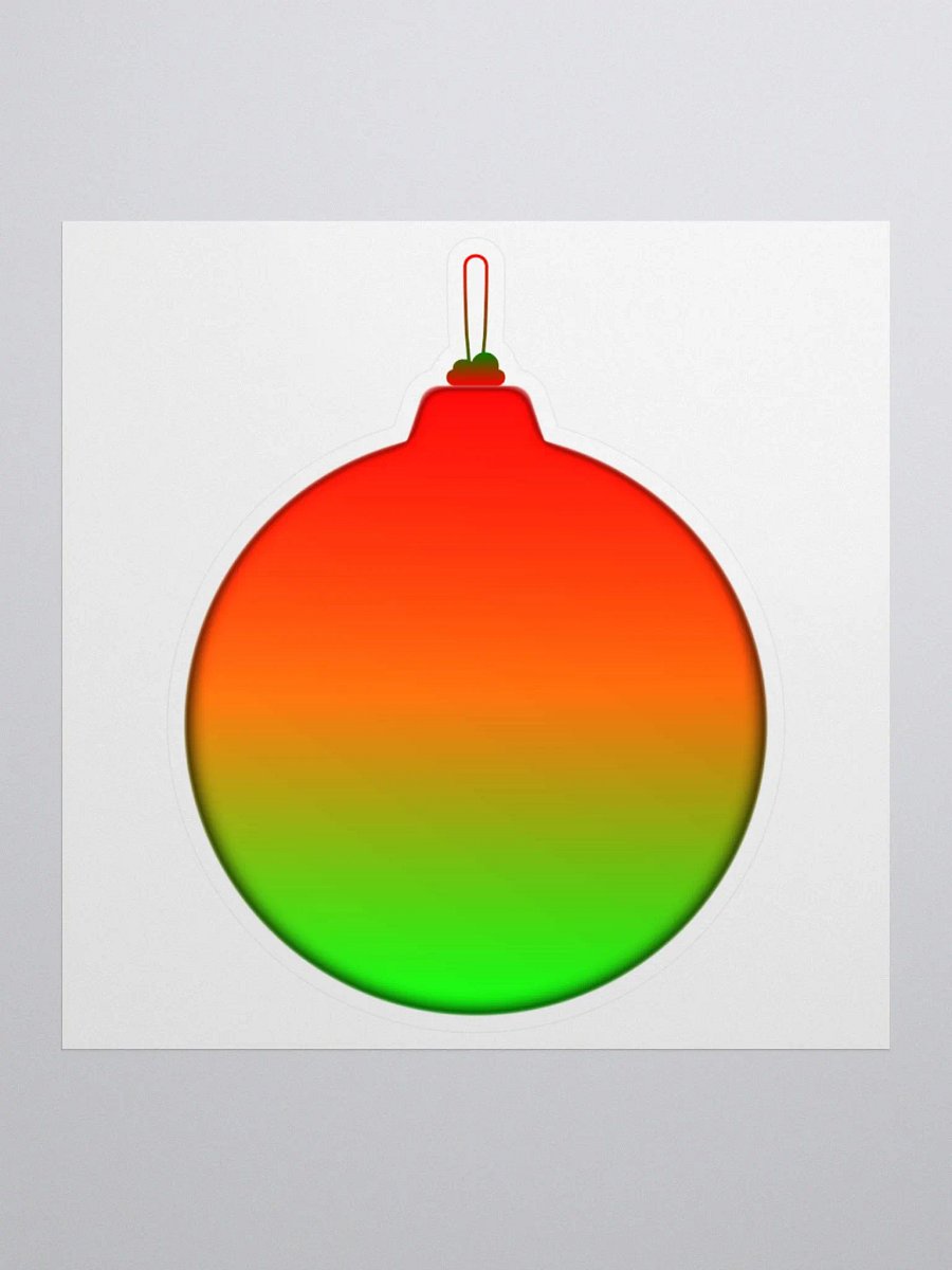 Christmas Ball Ornament Stickers product image (3)