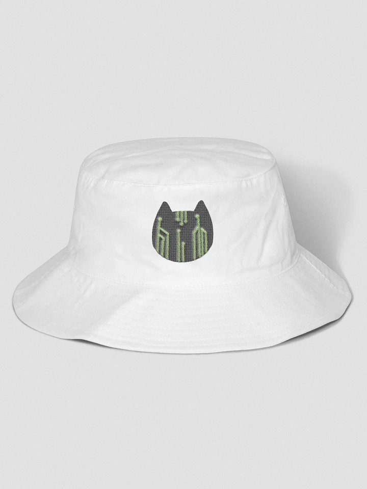 Virtual Bucket Hat, White product image (2)
