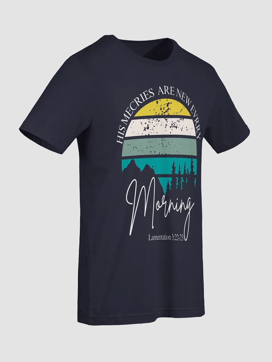 Sunrise Serenity Christian T-Shirt – Inspirational Bible Verse Tee – Soft Unisex Sunrise Graphic Shirt by KKacreations product image (34)