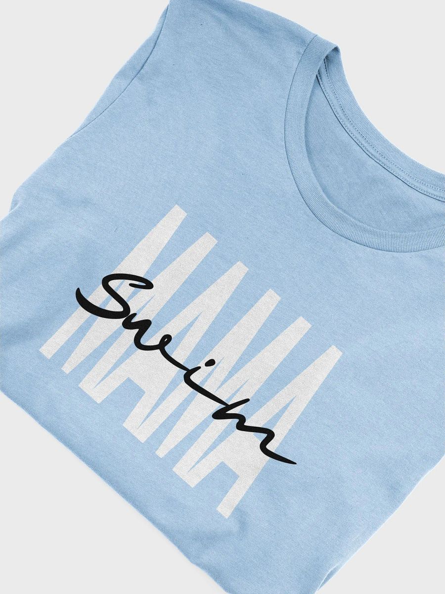 Swim Mama Mom Team Teacher Coach - Unisex T-shirt Bella Canvas 3001 product image (22)
