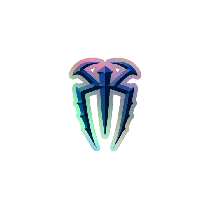 Roman Reigns Kite Shield Holographic Sticker Set product image (1)