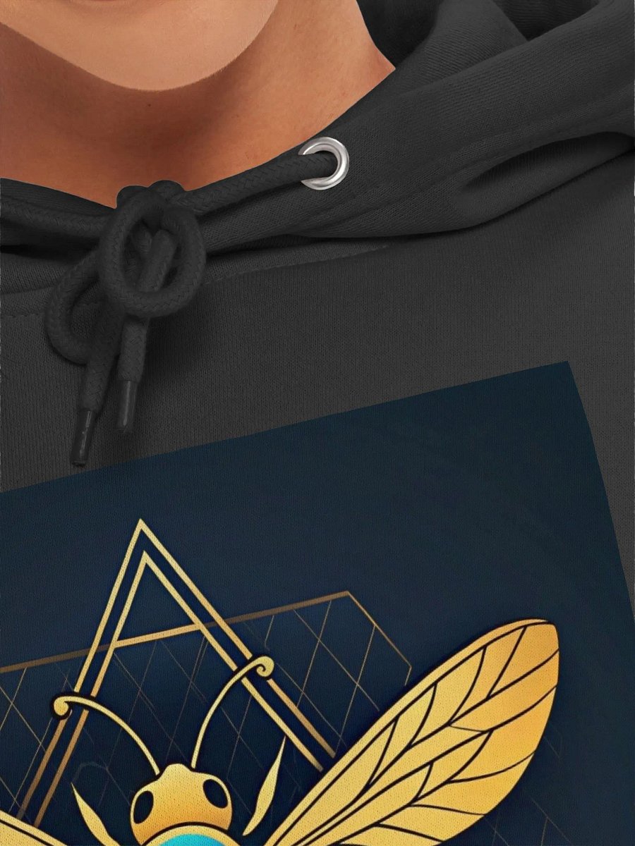 Geometric Bee Premium Hoodie product image (51)