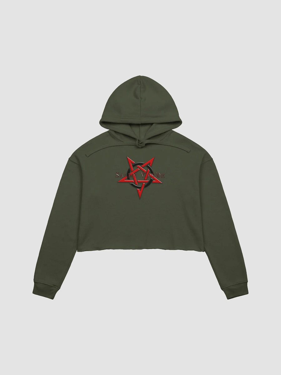 Coven Fleece Crop Hoodie product image (1)