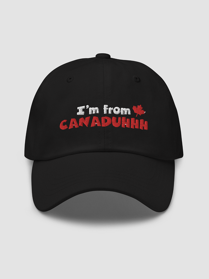 Canaduhhh Black Dad Hat product image (1)