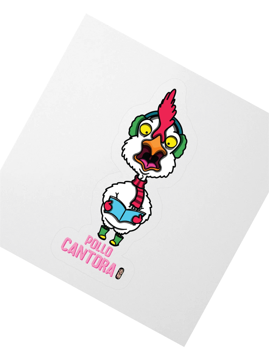 Pollo Cantora - Sticker (Kiss Cut) product image (2)