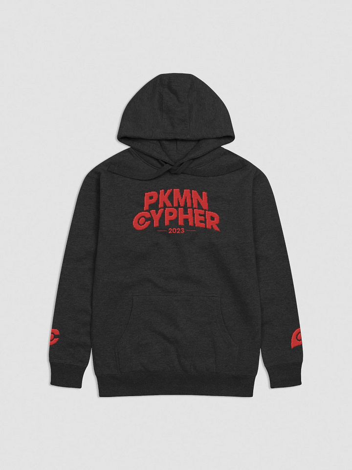 Cypher Logo Hoodie (Orange Embroidered) product image (1)