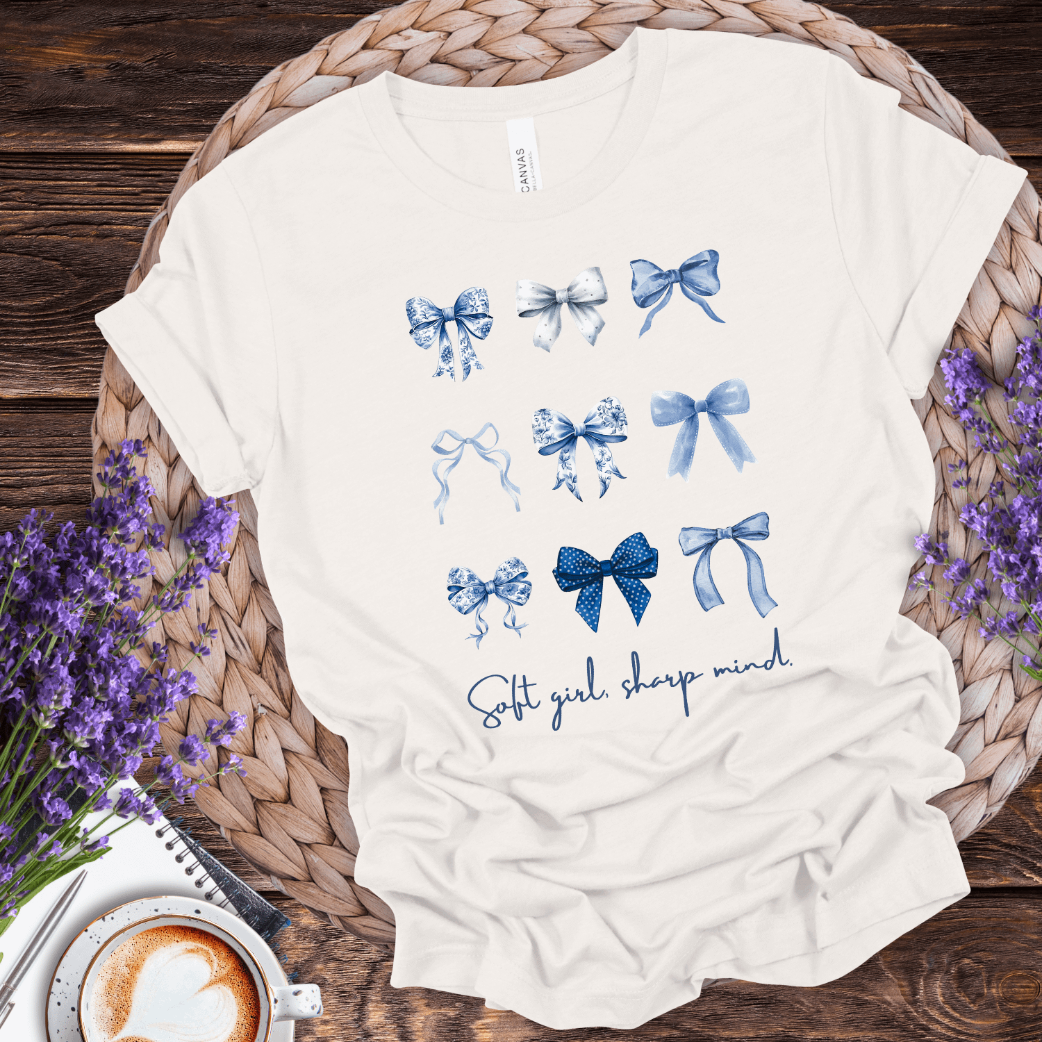 Soft girl, Sharp Mind Tee product image (1)