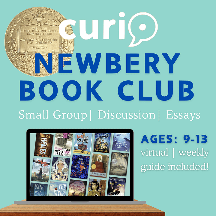Curio: Newbery Book Club – Read Deep, Think Big! Ages 9-13 product image (1)