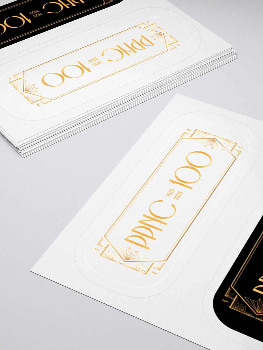PPNC 100 Year Anniversary Cut Stickers product image (4)