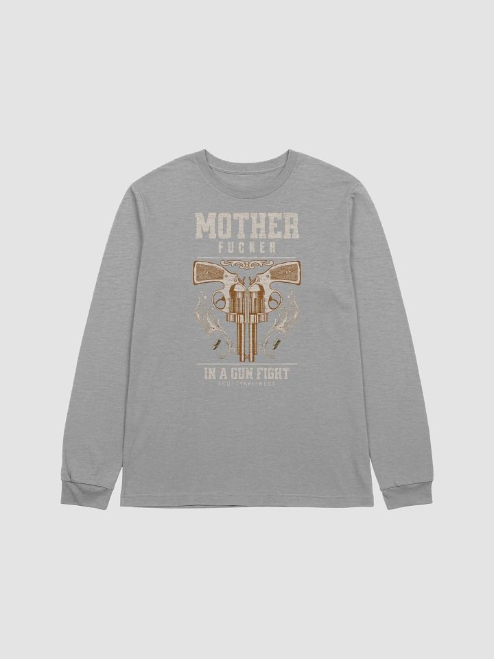MF in a Gun Fight Unisex Longsleeve product image (8)