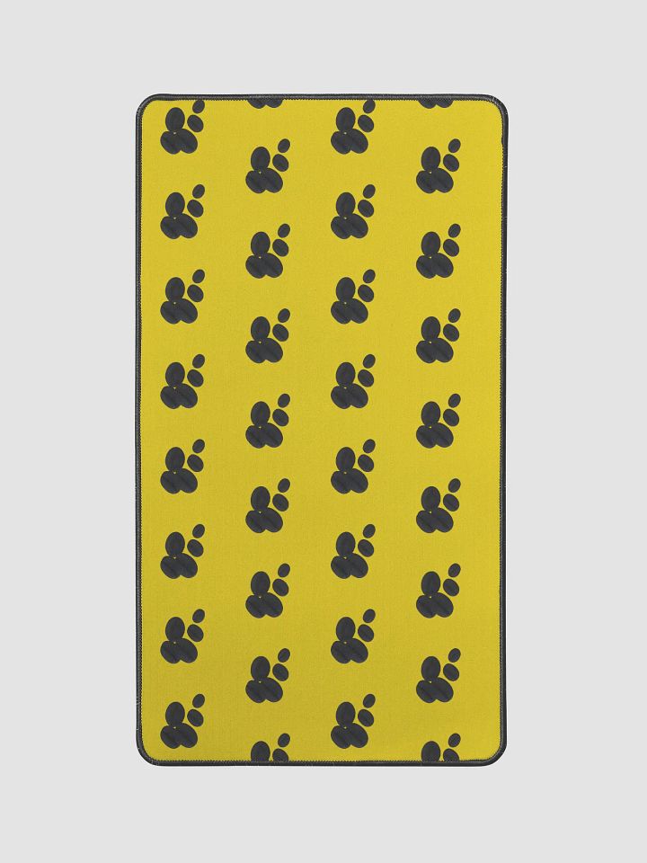 Yellow Coffee Coffee Coffee! Bean Desk Mat product image (2)