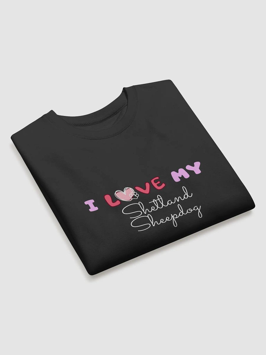 Love Paw Shetland Sheepdog Premium Sweatshirt product image (3)