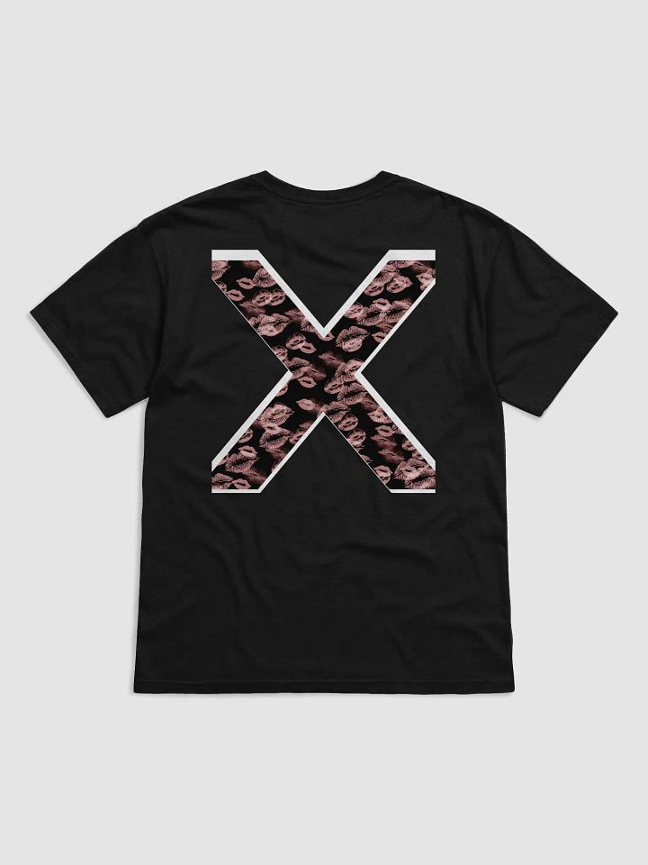 Black X Pink Lipstick Kisses Shirt product image (17)