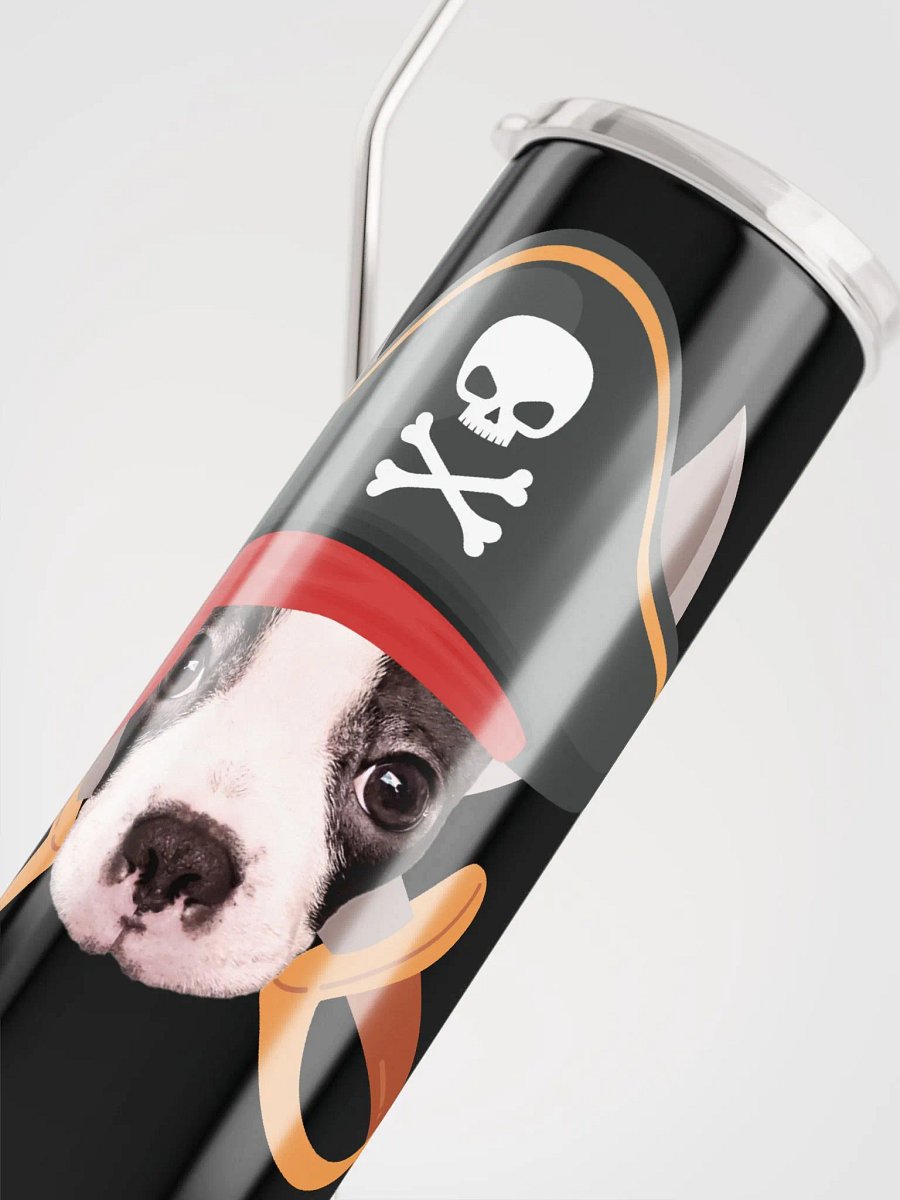 Pirate Pup Stainless Steel Tumbler product image (5)