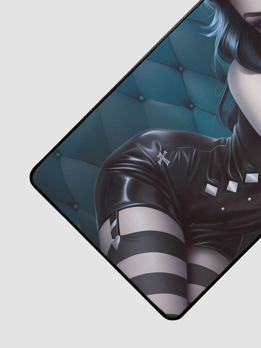 Goth girl in pin-up style, digital art product image (3)