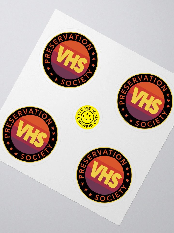 VHS Preservation Society Stickers product image (5)