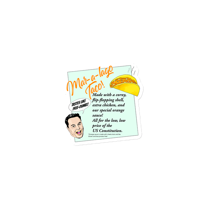 Mar-a-lago Taco Magnet product image (1)