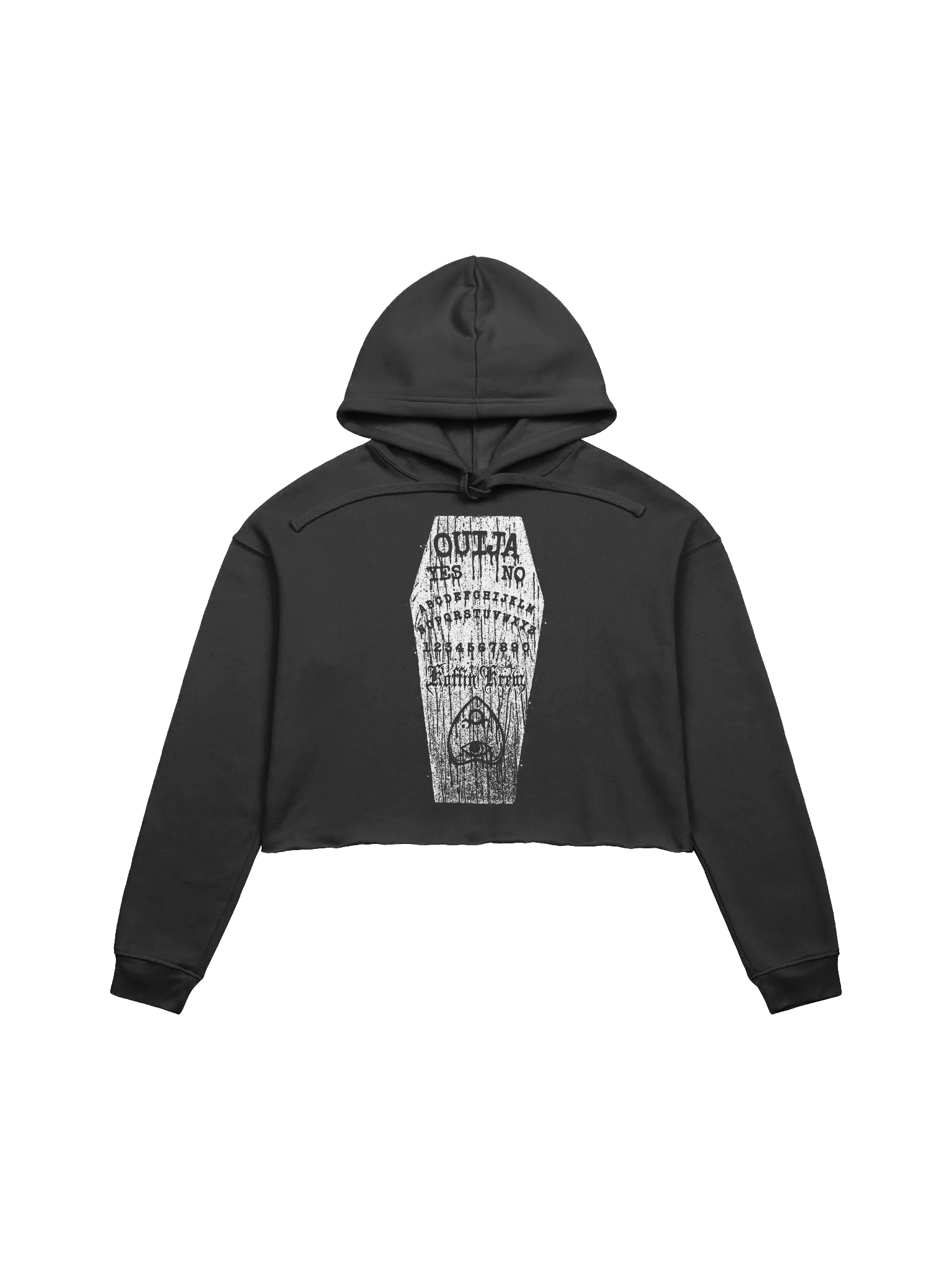 Cursed Connections Women's Fleece Crop Hoodie product image (1)