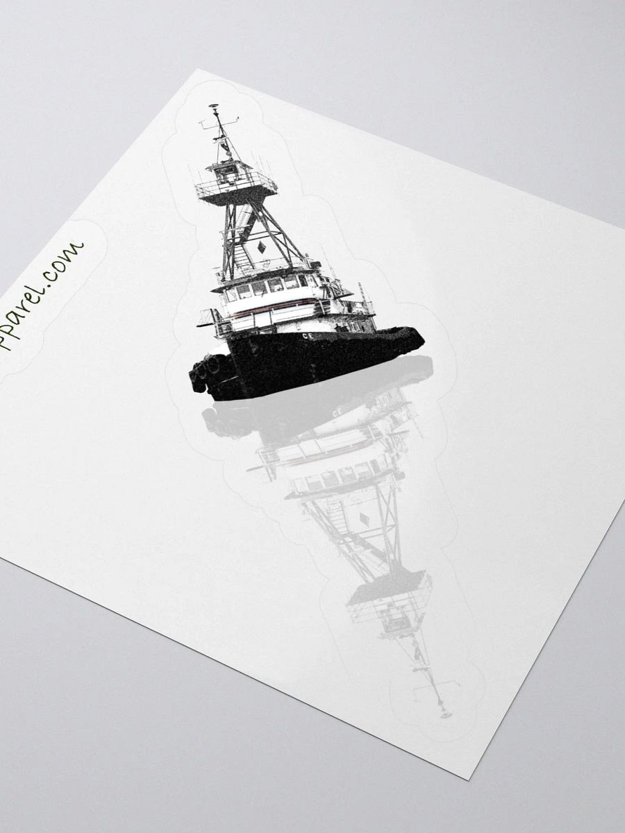 Ship Wheel & Tug CE Kiss Cut Stickers product image (10)