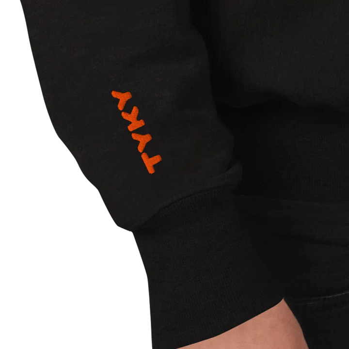 TYKY Extraterrestrial Encounter Champion Sweatshirt Orange Logo product image (2)