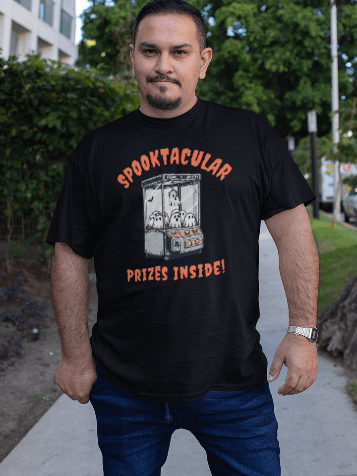 Spooktacular Ghost Claw Machine Unisex T-Shirt product image (1)