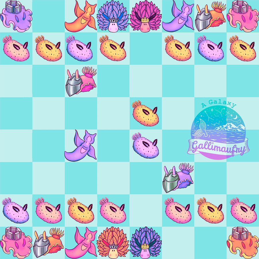 FREE Sea Slug Digital Chess Set! (png images) product image (5)