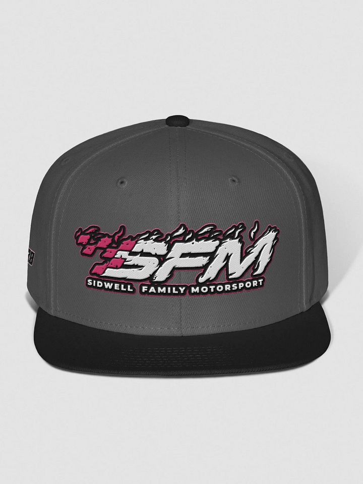 SFM Flaming Snapback Hat product image (1)