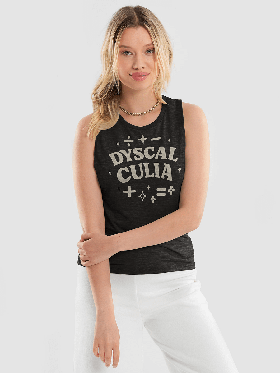 Dyscalculia Numbers Tank Top product image (3)