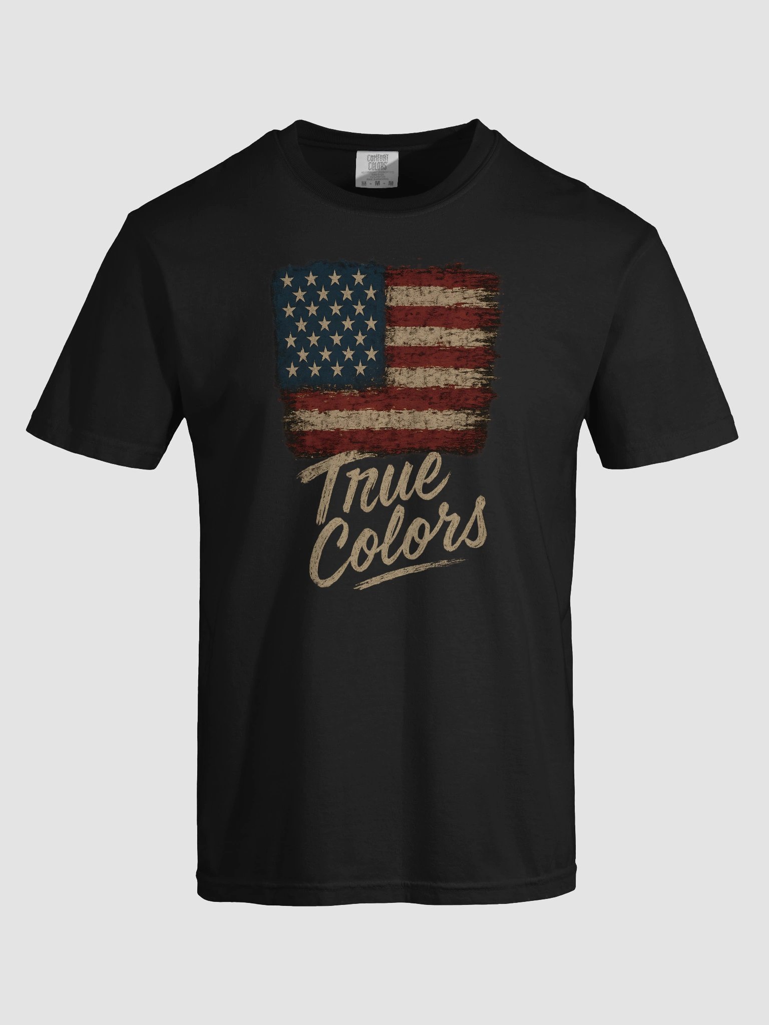 True Colors Grunge Flag T-Shirt product image (7)