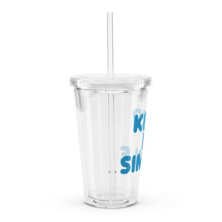Keep It Simple Plastic Tumbler product image (3)