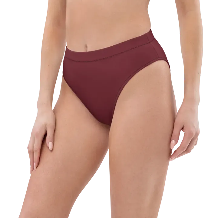 Chocolate Eco-Green High Waisted Bikini Bottom product image (2)