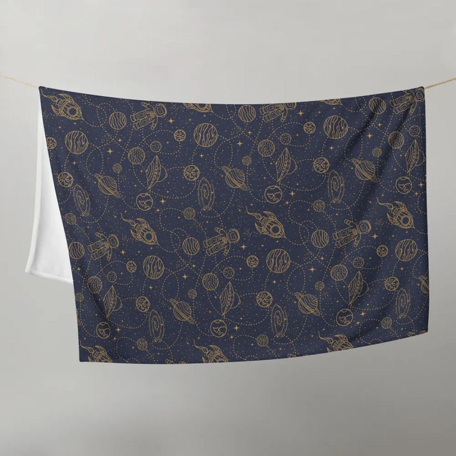 Explore The Universe Throw Blanket product image (3)