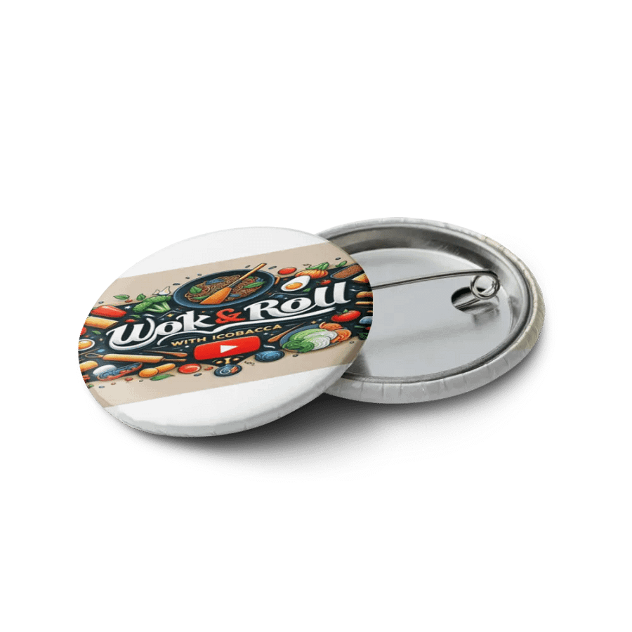 Wok & Roll Pin Button Set product image (12)