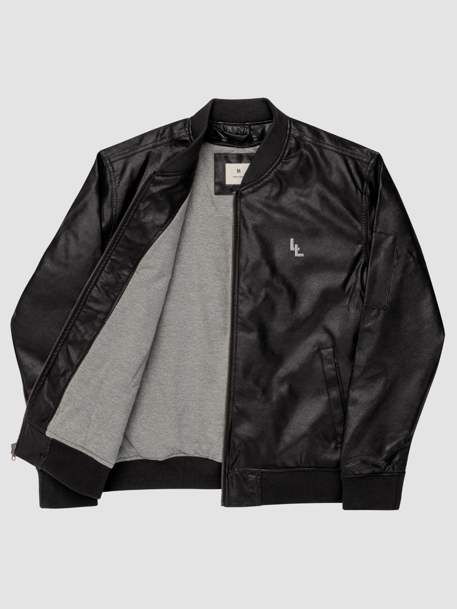 Limited Edition Lloyd Luther High Quality Faux Leather Bomber Jacket