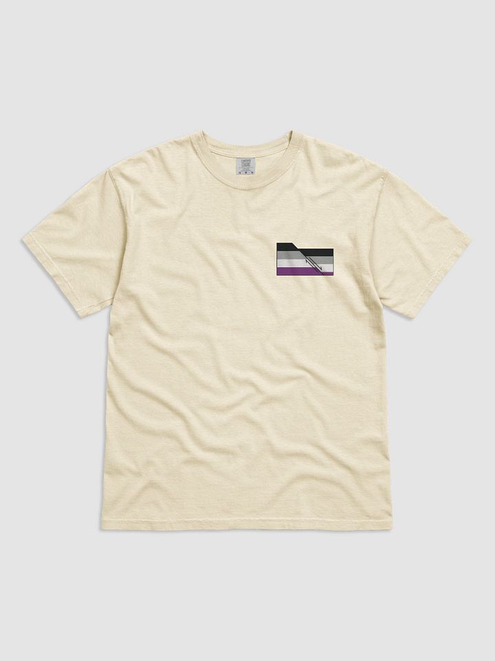Faulted Pride Flags- Ace T Shirt product image (2)