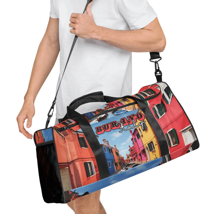Murano Italy All Over Print Duffel Bag product image (5)