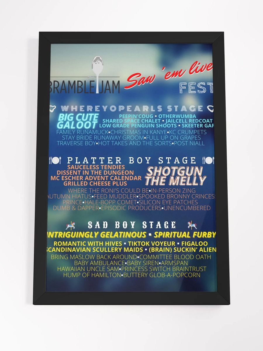 Saw 'Em Live Poster product image (4)