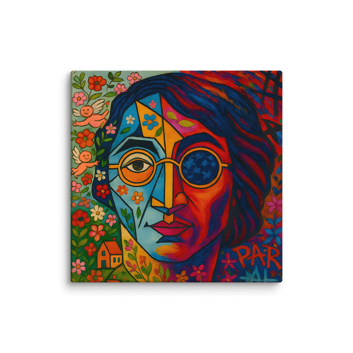 Lennon in Bloom – Spring Graffiti Meets Cubist Whimsy product image (3)