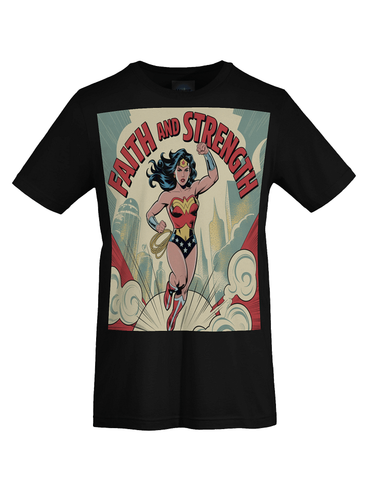 Wonder Woman Faith and Strength Supersoft T-Shirt product image (1)