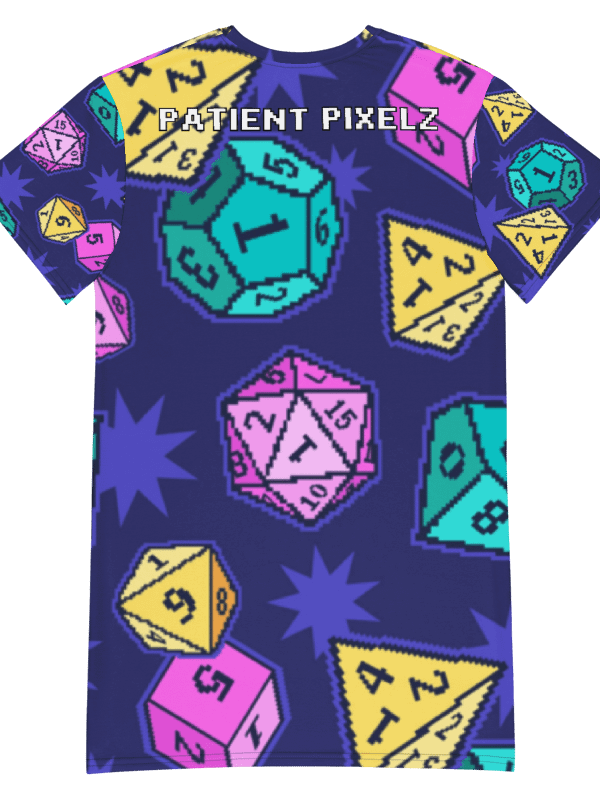 Patient PixelZ P Logo T-Shirt Dress (D20 Pixel Pop) product image (6)