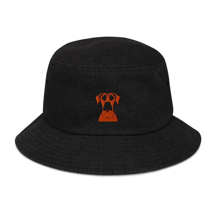 Bold RR Pup Denim Bucket Hat product image (1)