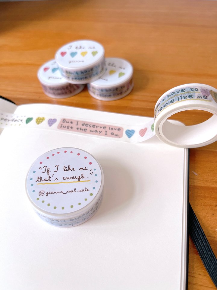 I like me | Affirmations Washi Tape product image (2)