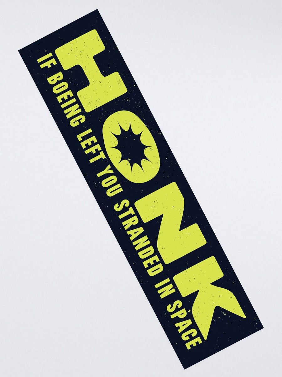 HONK For Boeing Kiss Cut Bumper Sticker product image (2)