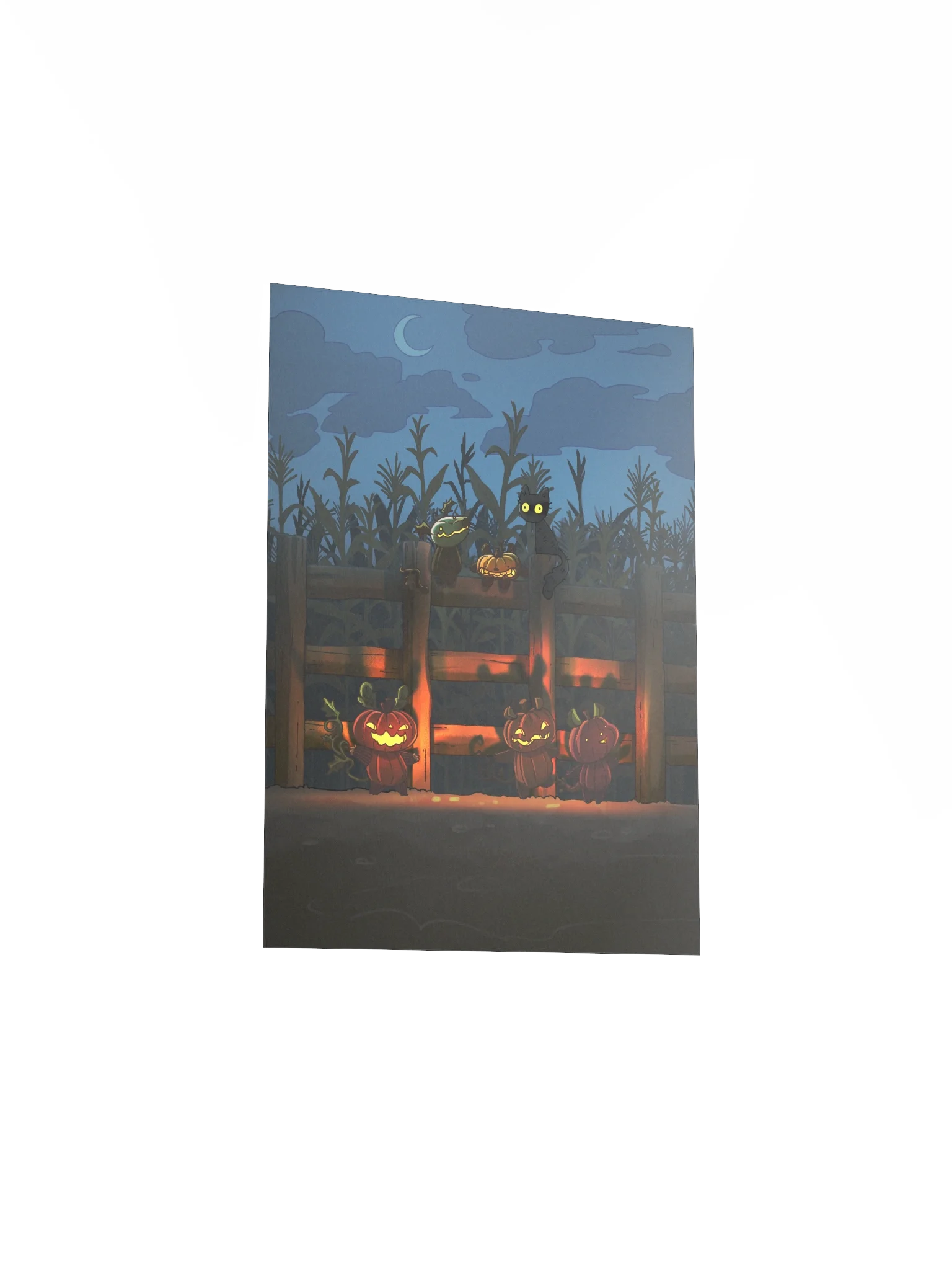 November Evening Possum Print product image (5)