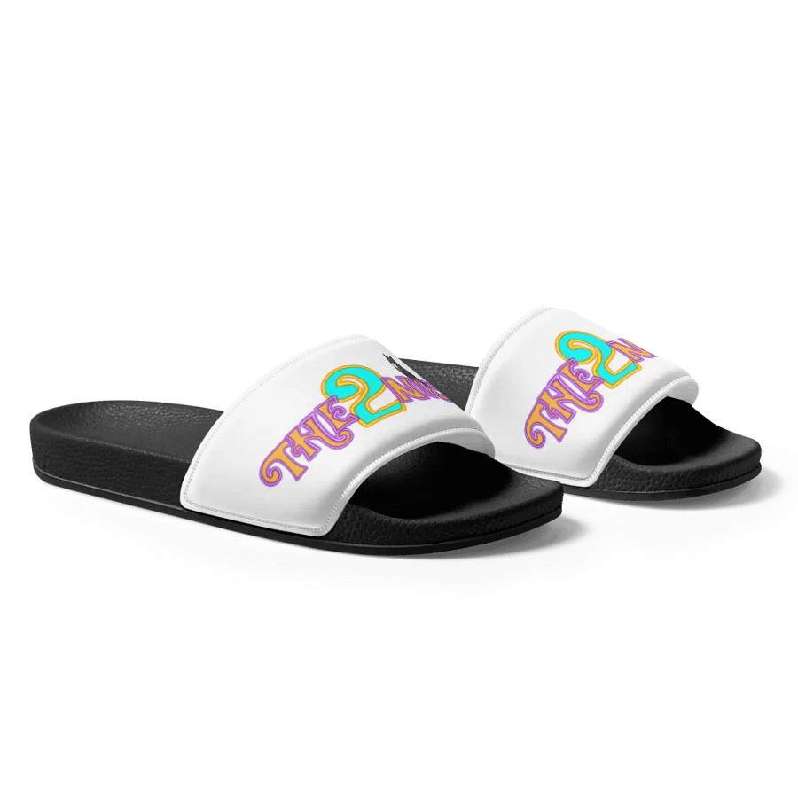The2Nicks Slides - Mens (White) product image (1)